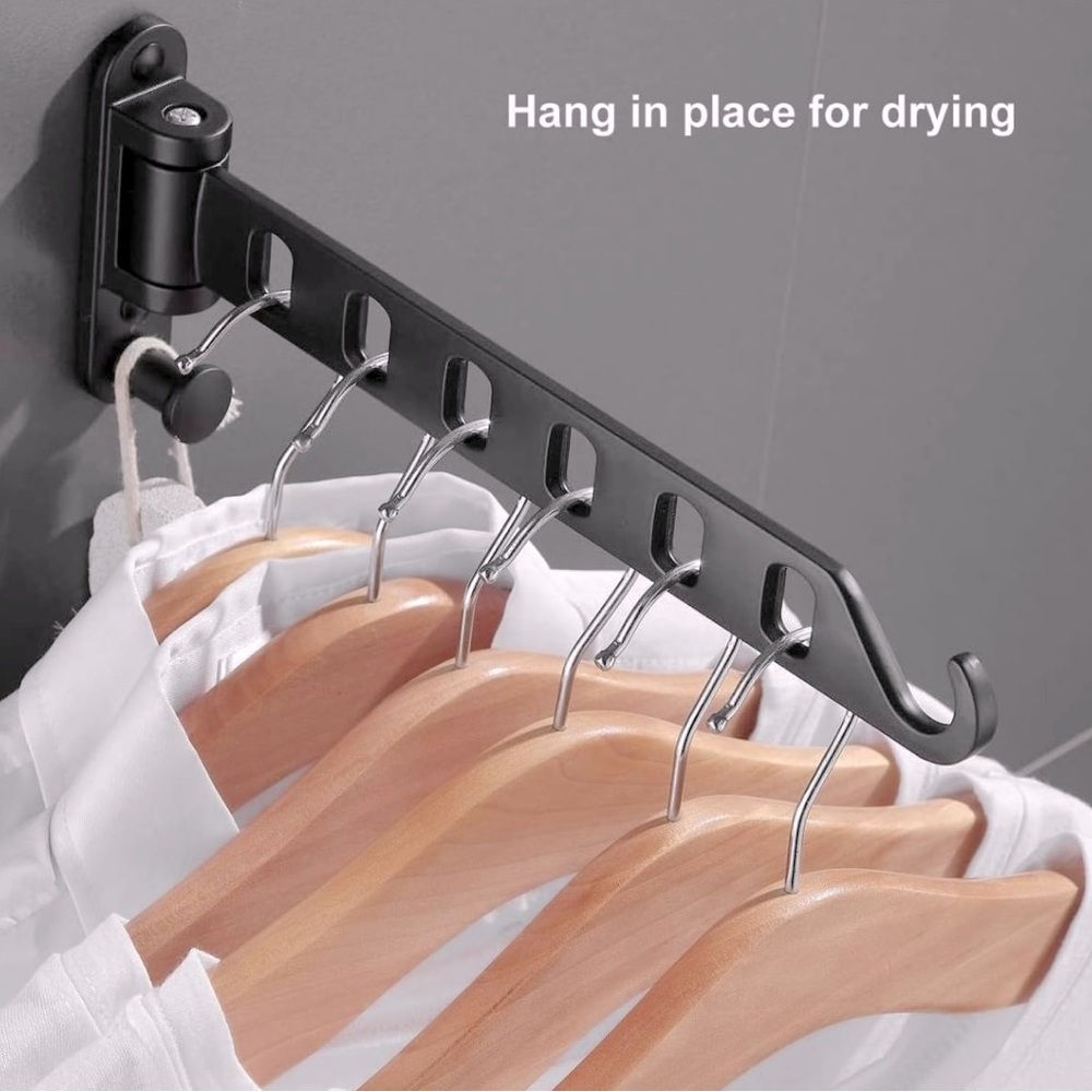 Wall Mounted Clothes Rack